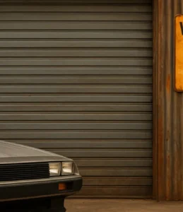 Onde ficava oficina do Doc Brown no filme?