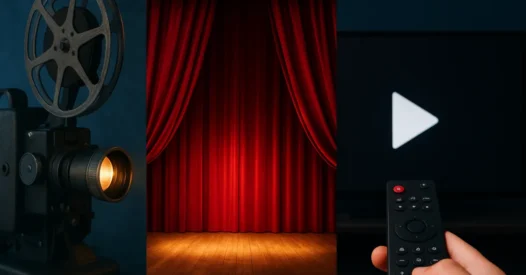 Qual diferença entre filme teatro e versão streaming