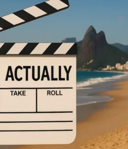 Quando foi gravado Love Actually Rio nas praias de Copacabana?