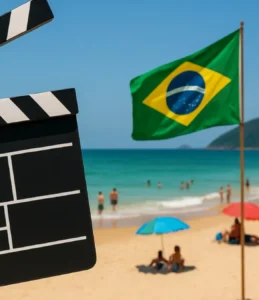 Quando foi gravado Turistas nas praias brasileiras?