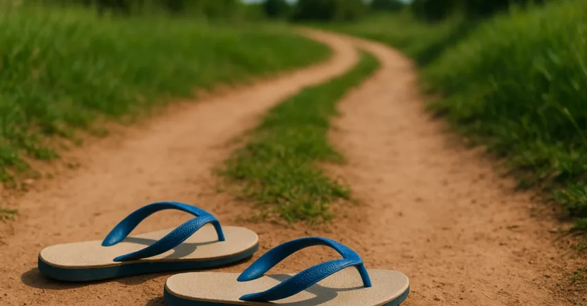Sonhar com chinelo de outra pessoa: caminhos alheios