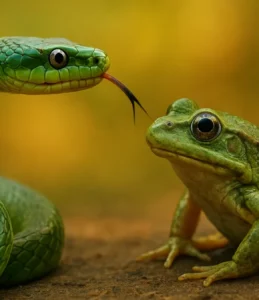 Sonhar com cobra e sapo: conflitos, cura e transformação