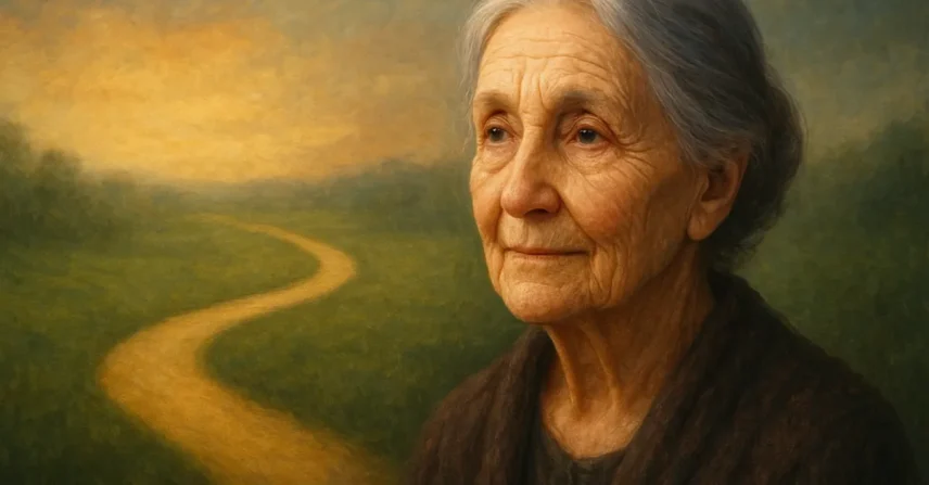 Sonhar com uma senhora idosa desconhecida: sabedoria