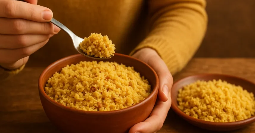 Sonhar comendo farofa: simplicidade, fartura e afeto Sonhar comendo farofa: simplicidade, fartura e afeto