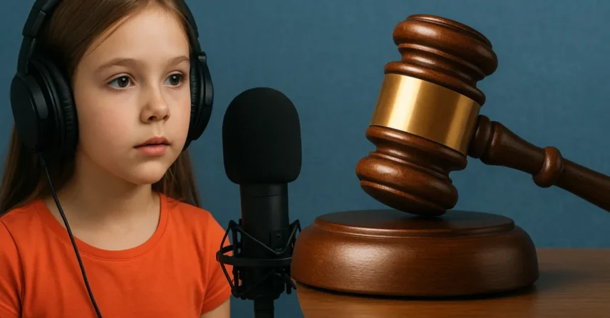 Como dublam crianças sem violar lei?