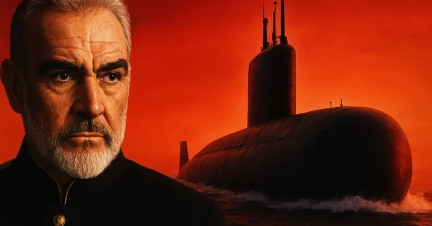 Hunt for Red October de John McTiernan Sean Connery submarino