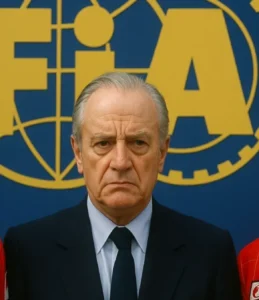 Jean-Marie Balestre FIA Senna polêmica regulador Prost 1989