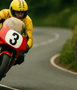 Joey Dunlop TT Ilha de Man motos corrida perigo