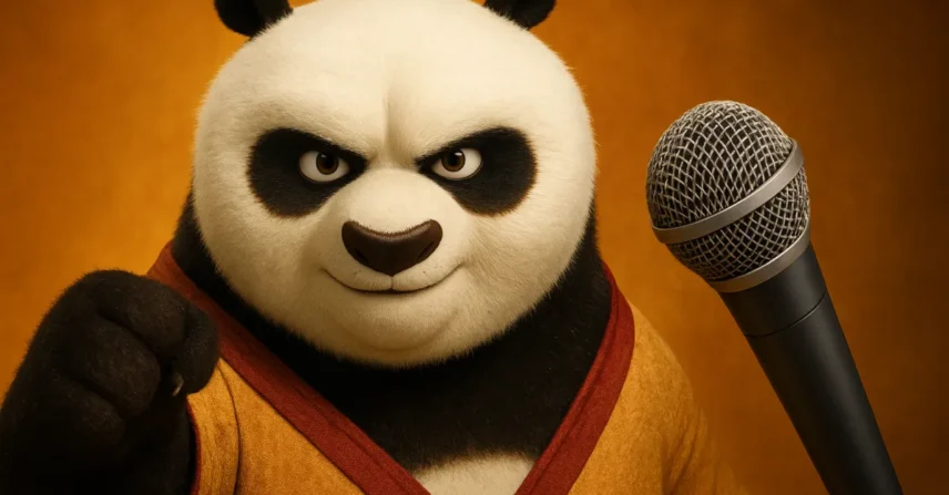Kung Fu Panda: Po, o Mestre do Kung Fu e a Voz de Jack Black