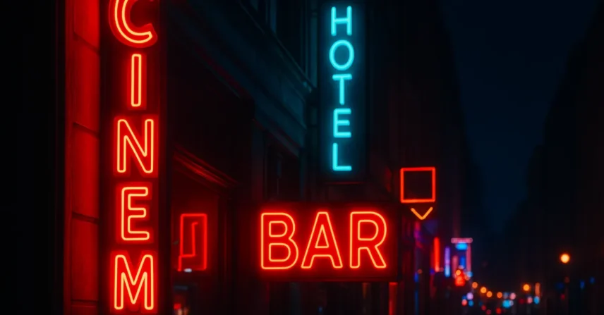 Luzes Neon: Filmes que Brilham em Cidades com Letreiros Vivos