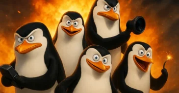 Pinguins de Madagascar: Espionagem e muita ação