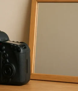 Por que câmera não aparece em cena de espelho?