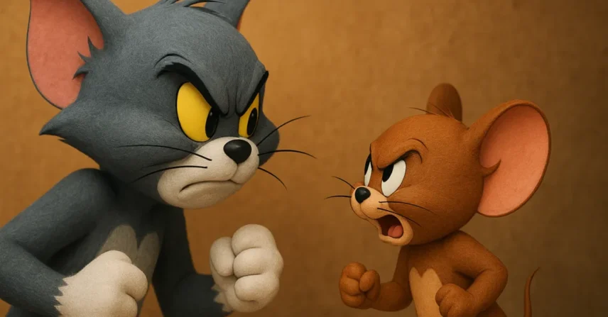 Tom Jerry William Hanna Joseph Barbera gato rato rivalidade