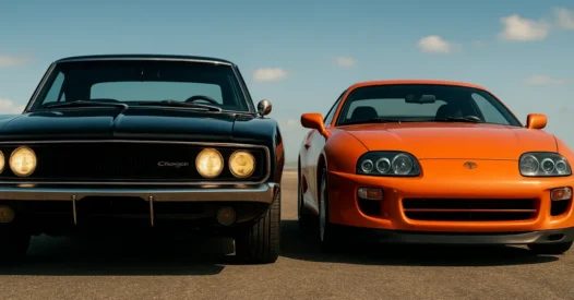 Toretto e O’Conner: Charger e Supra, os carros de Velozes!
