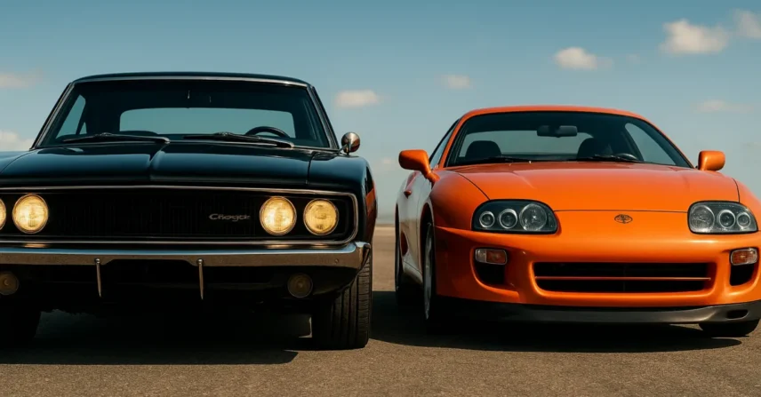Toretto e O’Conner: Charger e Supra, os carros de Velozes!