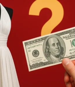 Vestido branco de Marilyn custou quanto?
