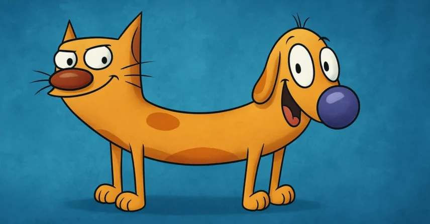 CatDog (1998): A estranha vida dos irmãos gato e cachorro: Veja!