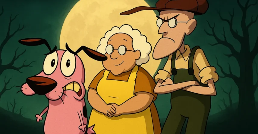 Coragem, Cão Covarde: Muriel, Eustácio e 5 Mistérios de Terror!