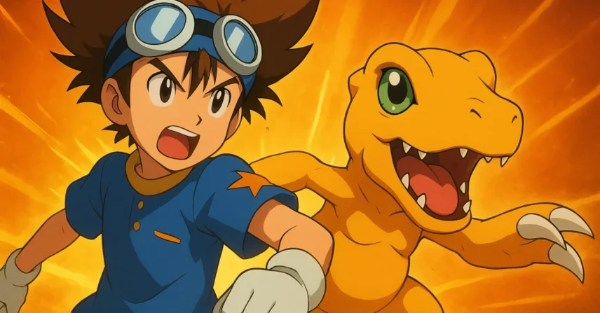 Digimon Adventure tri Toei Animation Tai Agumon evolução