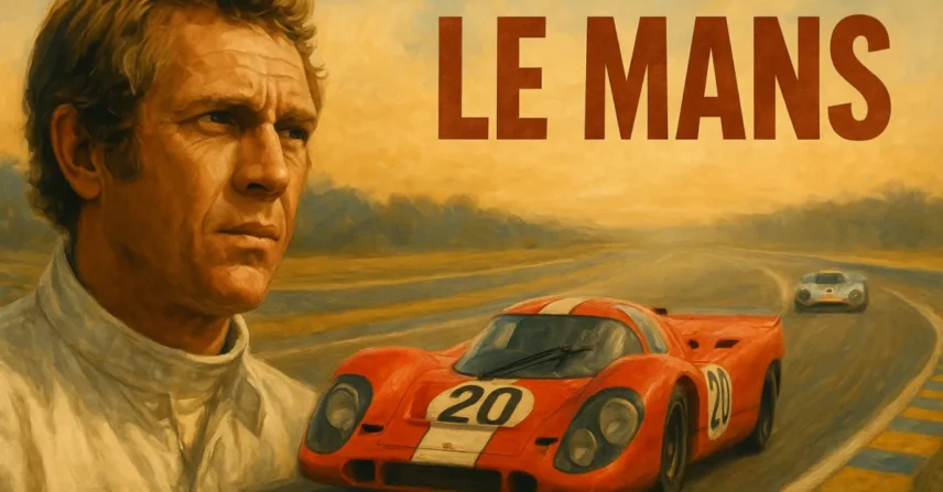 Le Mans: McQueen, o piloto-ator e sua paixão real no cinema!