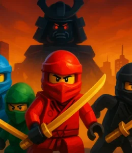 Lego Ninjago: Ninjas Protegem a Cidade do Vilão Garmadon!