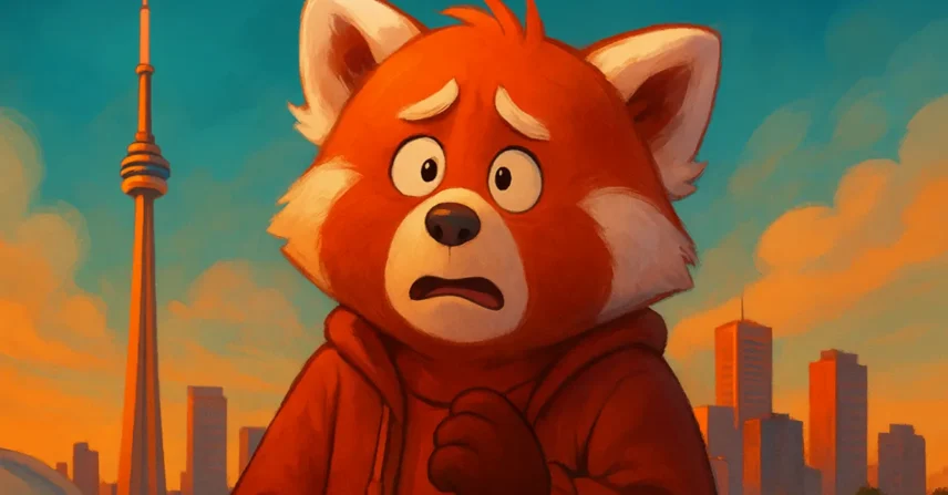 Red: Crescer é uma fera! Panda, puberdade e Toronto da Pixar