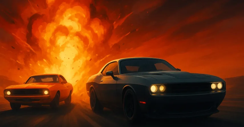 Velozes e Furiosos: Ação explosiva com Walker e Diesel!