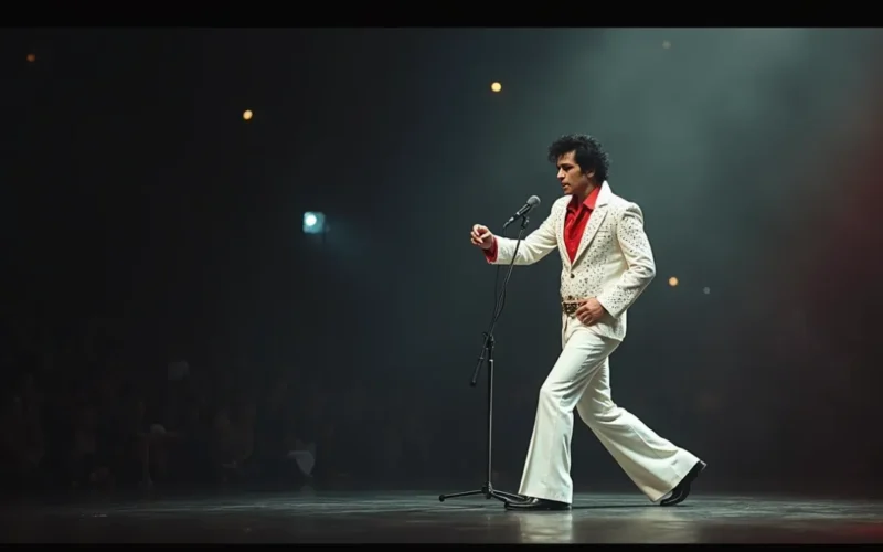 Como o filme sobre Elvis Presley comparado ao do Michael Jackson
