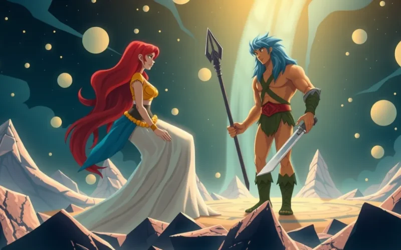 A relação entre os desenhos de He-Man e She-Ra no universo