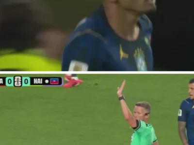 Brasil tem gol anulado por impedimento de Raphinha
