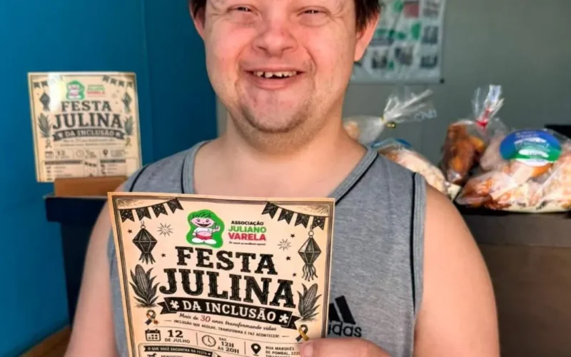 Arraiá solidário da Juliano Varela tem entrada gratuita neste domingo