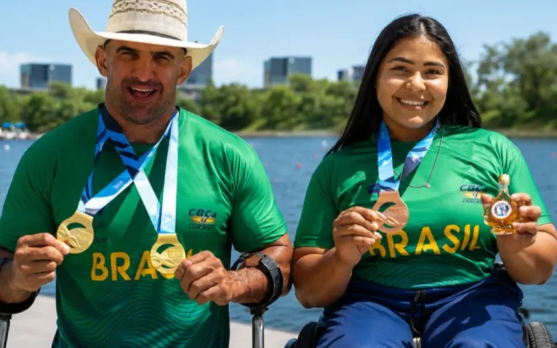 MS conquista 3 medalhas na Copa do Mundo de paracanoagem