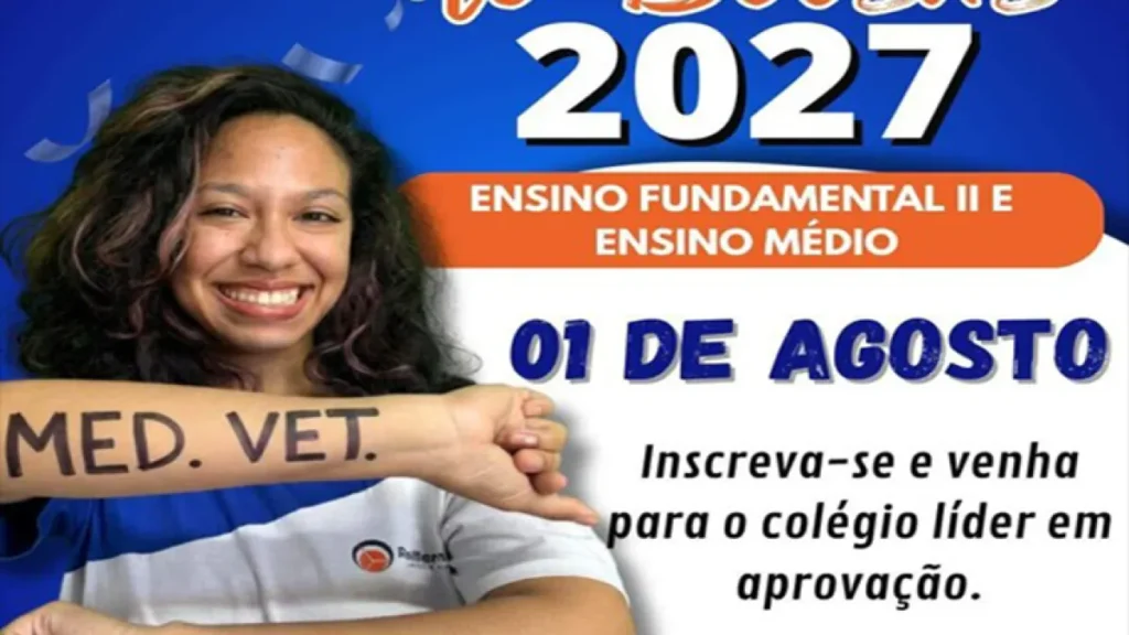 Prova de Bolsas 2027: até 100% no Colégio Refferencial