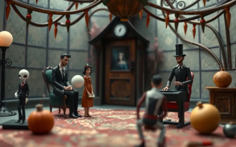 Por que o stop motion combina com o estilo de Tim Burton