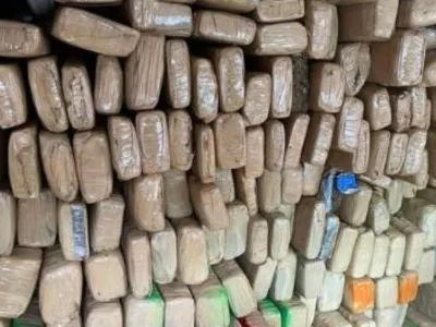 Trio é condenado por tráfico de 1,8 t de maconha do Paraguai