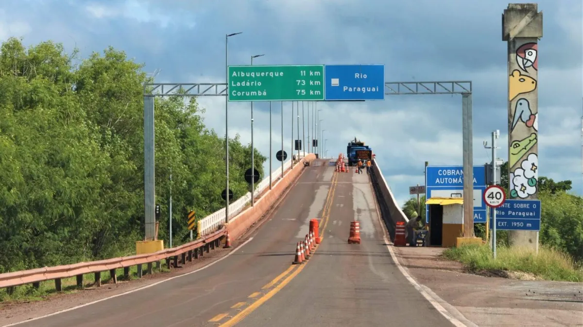 Ponte do Rio Paraguai adia bloqueios por causa do Dia dos Pais