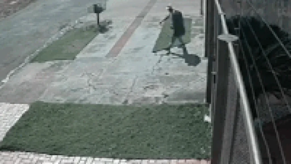 Ladrão furta casa e foge com TV nas costas na Vila Ipiranga