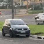 Fox estaciona no canteiro da Av. Mato Grosso e viraliza